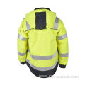 construction safety work fire retardant waterproof jacket